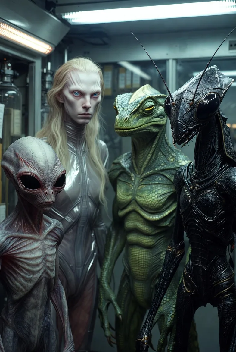 La CIA y las Cuatro Especies Extraterrestres