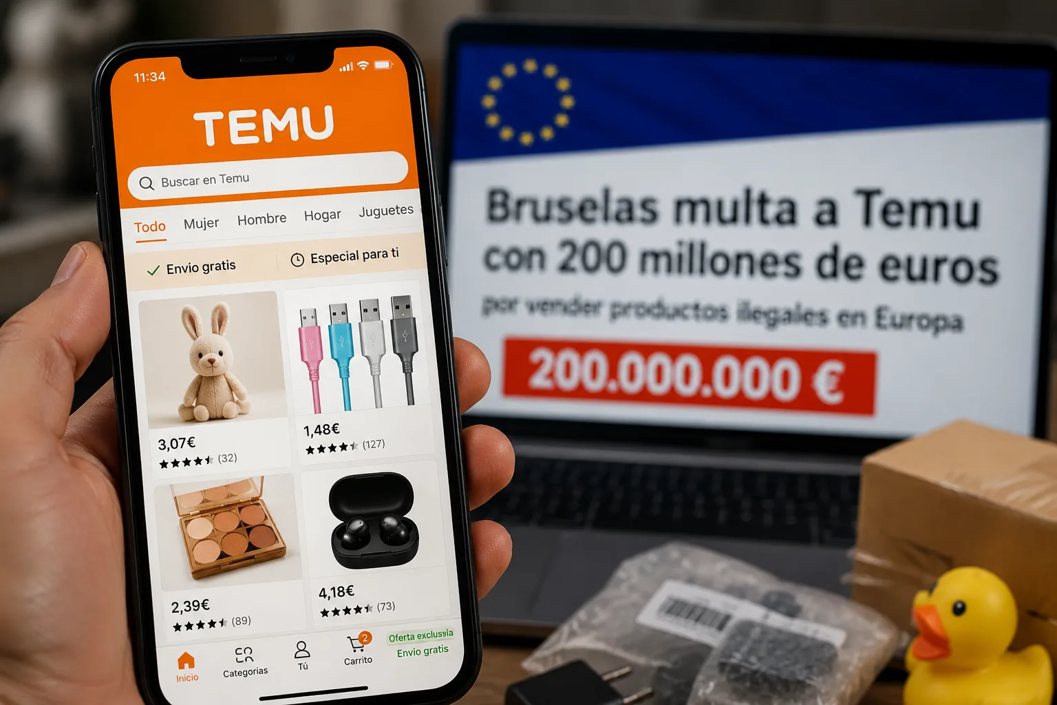 La Verdad Detrás de la Multa Millonaria a Temu