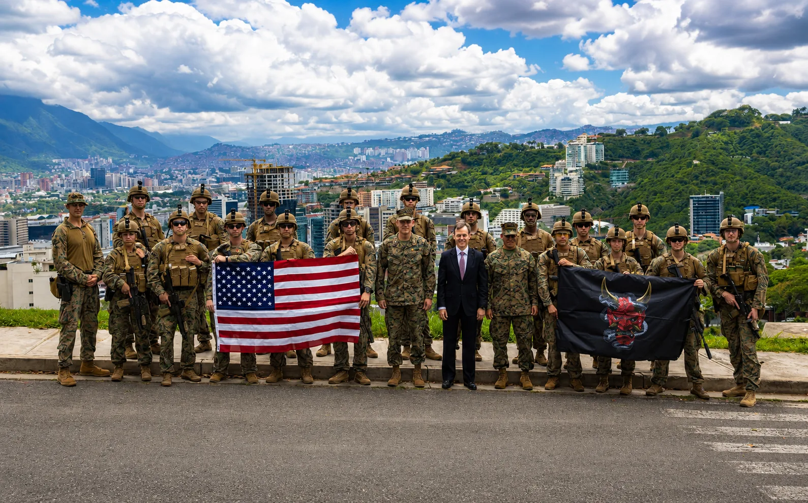 Marines En Caracas Y El Silencio Del Chavismo